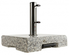 Jumbo - Doppler Granitsockel Trolley 50kg 45 x 45 x 10 cm - (Abholpreis)