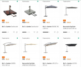 Do it + Garden Migros - Sonnenschrime und Zubehör mit 50% Rabatt