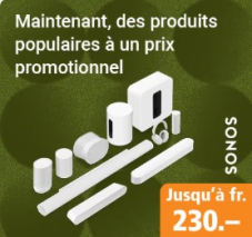 Bis zu CHF 230 Rabatt auf Sonos Lautsprecher – nur bis 01.12. bei Fust