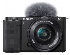 Sony Alpha ZV-E10 mit 16-50 mm F 3.5-5.6 OSS Objektiv als Kit bei Digitec