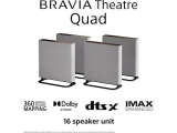 neuer Bestpreis CHF 1799.-, SONY BRAVIA Theatre Quad Home Entertainment-System HT-A9M2 Schwarz/Grau