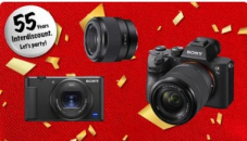 Bis zu CHF 300.– Rabatt auf ausgewählte Sony Fotoartikel bei Interdiscount