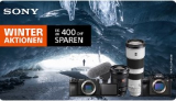 Bis zu CHF 400 Cashback auf Sony Kameras & Objektive