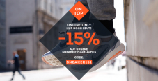 Nur heute: 15% auf Sneaker bei SportScheck