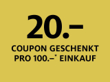 Manor: Spring Start Coupon im Wert von 20 Franken ab einem Modeeinkauf von 100 Franken