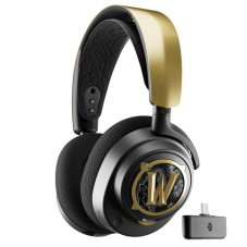Gaming Headset, Schwarz, Gold (61558)  STEELSERIES Arctis Nova 7 WOW Edition bei Interdiscount zum neuen Bestpreis!