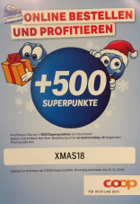 500 Superpunkte beim Supercard Prämienshop