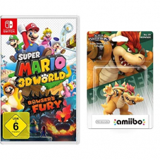 Super Mario 3D World & Bowser’s Fury + amiibo Bowser Figur bei Amazon.de