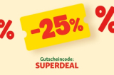 Fressnapf Superdeal - 25% Rabatt auf das gesamte Sortiment - nur noch heute