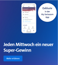 Swisscom: My Swisscom App Gewinnspiel