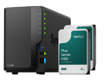 Synology NAS DiskStation DS225+ 2-bay 2x 4 TB HDD Synology