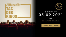 Allianz Tag des Kinos - alle Billette nur CHF 5.- am 5.09