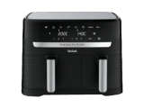 TEFAL Dual Easy Fry & Grill (EY905MCH) Heissluftfritteuse inkl. Messer-Set bei MediaMarkt