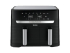 TEFAL Dual Easy Fry & Grill (EY905MCH) Heissluftfritteuse inkl. Messer-Set