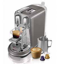 Nettoshop - Kaffeemaschine Nespresso Creatista Plus SNE800SHY Braun + 200.- Kapseln geschenkt!