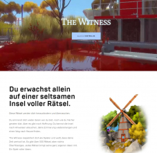 Gratis Spiel „The Witness“ im Epic Store