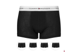 Tommy Hilfiger 5er-Pack Trunk Boxershorts - Schwarz