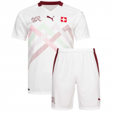 Puma Schweiz Herren Auswärts Trikot (Shirt und Shorts auch einzeln Bestellbar, 13 Euro Versand)