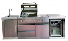 Daydeal - Buschbeck Outdoorküche Oxford, Edelstahl Hochwertige Outdoorküche