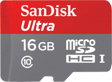 San Disk Ultra Micro SDHC Speicherkarte 16 GB 80MB/s Android bei mobilezone