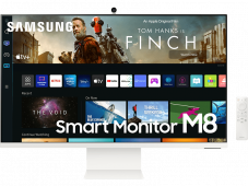 SAMSUNG LS32BM801UU Monitor, 32 “, UHD 4K, 60 Hz, Weiss zum neu Bestpreis bei MediaMarkt