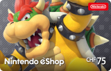 20% Rabatt auf Nintendo eShop Card im Wert von CHF 75.- bei Startselect