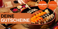 CHF 50.- Delivery und CHF 20.- Take Away Gutscheine für Negishi und Nooch bis 02.09
