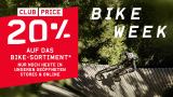 Nur Heute: -20% Rabatt auf das Bike Sortiment bei Ochsnersport