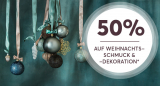 50% Rabatt auf Weihnachtsschmuck & -Dekoration bei Livique