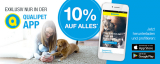 Qualipet: 10% Rabatt auf alles in der App