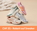 Nur Heute: 20.- Franken Rabatt auf Sneakers bei Ochsner Shoes