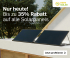 Nur noch Heute bis zu 35% Rabatt auf alle Solarpanels bei Nettoshop