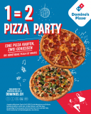 2 für 1 Pizza at Domino’s Pizza