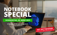 Notebook-Special bei DayDeal – 13 Notebooks vom Apple MacBook Pro bis zum Microsoft Surface alles mit dabei