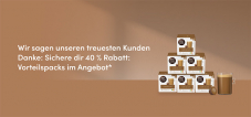 Dolce Gusto - Vorteilpacks-Deal 40% Rabatt (96 oder 72 Kapseln)