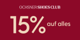 15% auf ALLES bei Ochsner Shoes