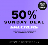 50% Rabatt auf Sketchers bei Dosenbach