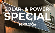 Solar- & Power-Special bei DayDeal - 12 Deals zu Solarpanels, Powerstationen etc.