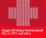 „Happy Birthday Switzerland“ - Bis zu 70% Rabatt bei Ochsner Shoes, z.B. Bugatti, New Balance, Nike Air Max etc.