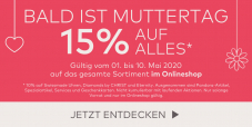 CHRIST: 15% auf (fast) alles + 25.- Gutschein bei Einkauf ab 200.-