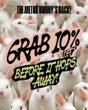 10% Rabatt bei Metro Boutique