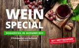 Wein-Special bei DayDeal - 4 Deals zu Rotweinen & 1 Deal zu einem Champagner & Prosecco Paket