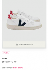 Diverse VEJA Sneakers zum halben Preis