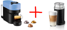 Piratenpreis - Nespresso Vertuo POP + gratis Milchaufschäumer Aeroccino 3 + CHF 70.- Kaffee geschenkt bei Conforama