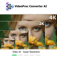 GRATIS: VideoProc Converter AI 7.6 Vollversion für Windows, mit 24 Bonusprogrammen (Adventskalender-Giveaway)