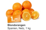 1kg Orangen für 1.- und gratis Panini-Sticker bei der Migros