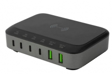 daydeal – 4smarts 6-Port Ladestation mit Wireless Charger