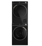 SPC - Sharp Waschturm Set 9kg, Waschmaschine ES-NFH914CBDA-DE und Wärmepumpentrockner KD-NHH9S9GB3-DE