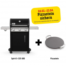 Weber Spirit E-325 GBS 3+1 Brenner Gasgrill mit 12.9kW bei nettoshop + gratis Pizzastein bei Registrierung