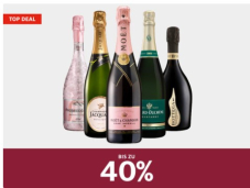 Manor Rabattaktion – Bis zu 40 % Vergünstigung auf Champagner und Schaumweine